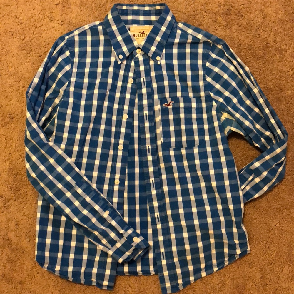 Men’s button down Hollister